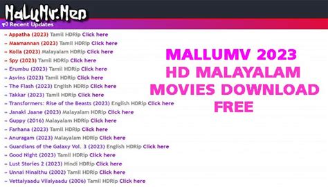Mallumv  So that the site become popular as years passing